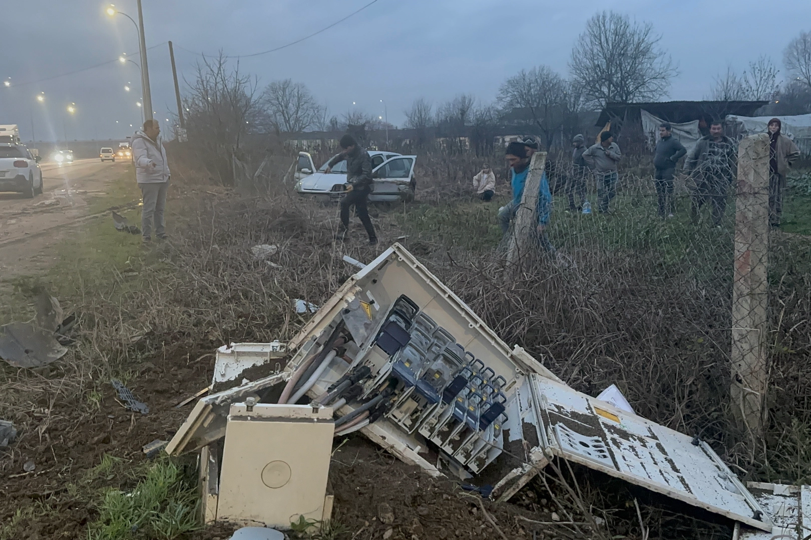 Düzce'de direksiyon hakimiyeti kaybetti! 1 yaralı 