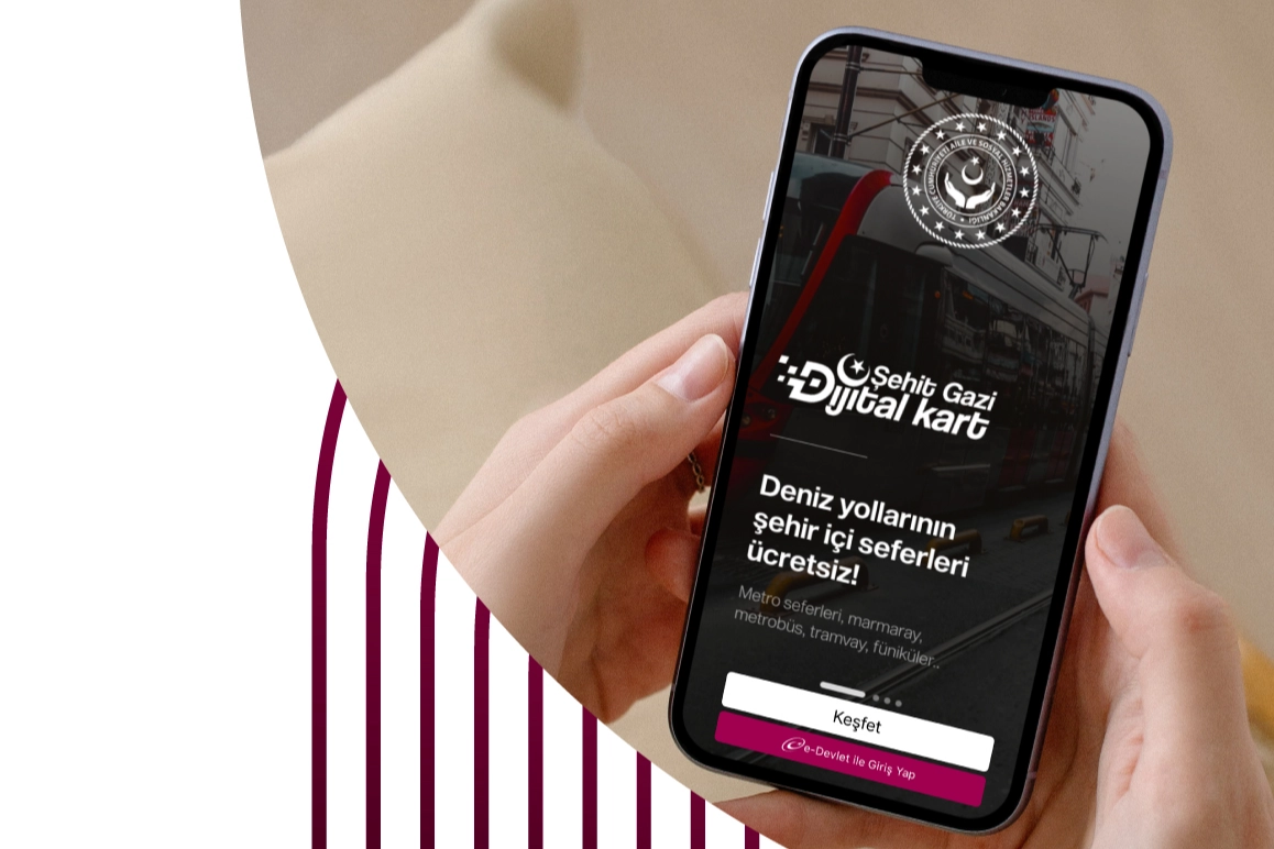 Şehit yakınları ve gazilerin ücretsiz seyahat hakkı mobil uygulamada 