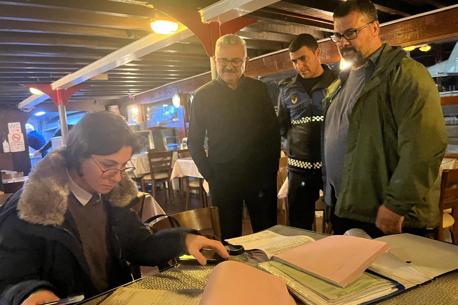 Kocaeli Zabıtası’ndan yılbaşı öncesi denetim 