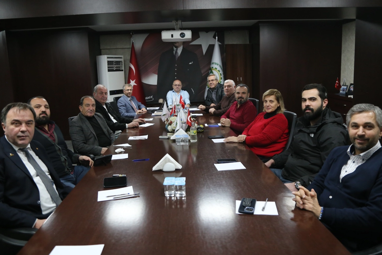 Artvin Ticaret ve Sanayi Odası 2024 yılının son meclis toplantısını gerçekleştirdi 