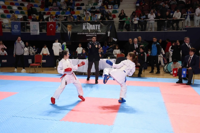 Kocaeli'de karate resitali yaşandı 