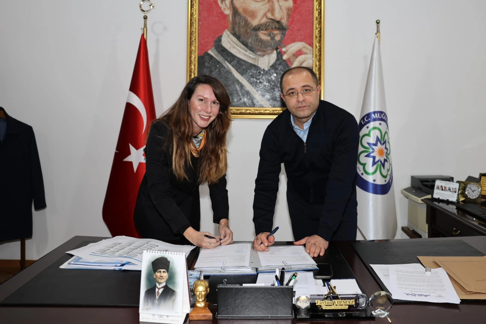 Muğla'da imzalar 'sağlık' için atıldı 