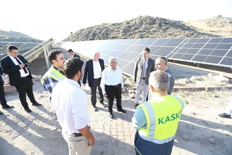 Kayseri Büyükşehir'in GES darphanesi 