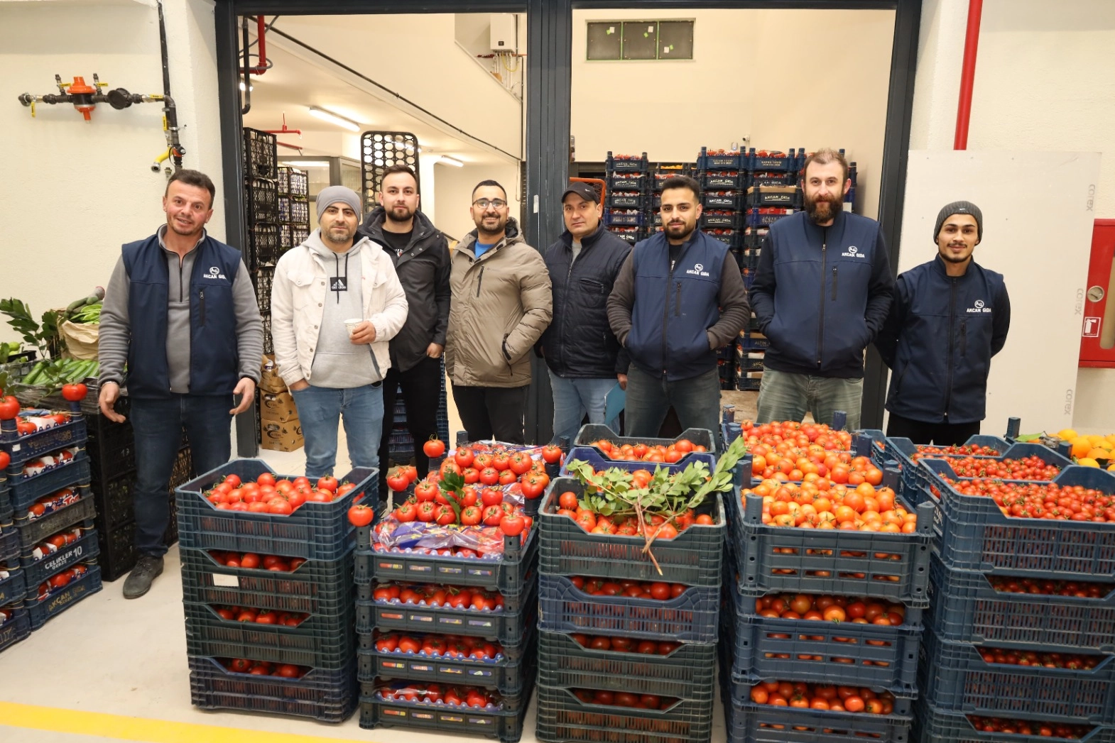 Gebze'de Batı Sebze Meyve Hali faaliyette 