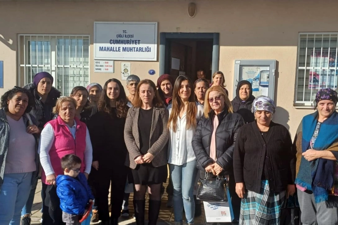 İzmir Çiğli'de kadın sağlığına destek 