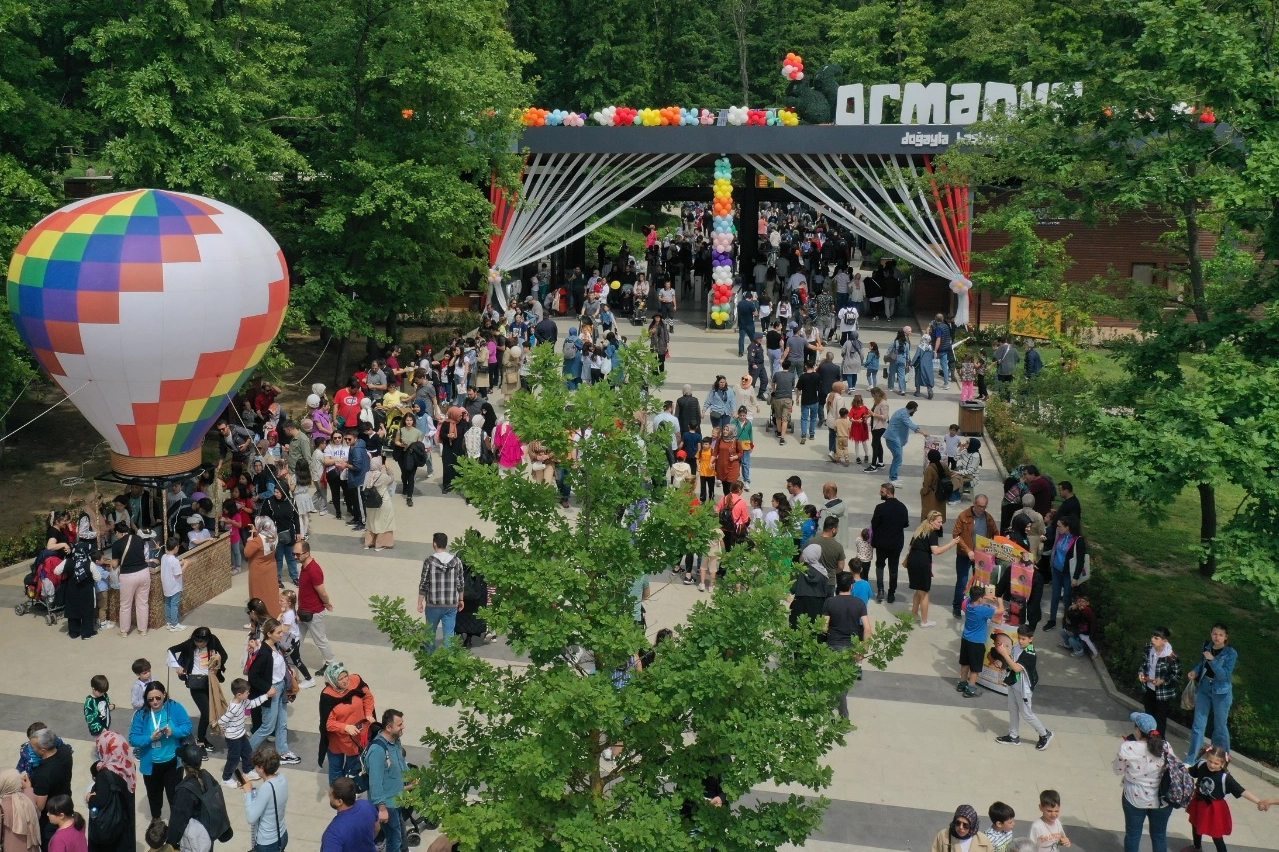 Ormanya, 1 yılda 5 milyon ziyaretçiyi ağırladı 