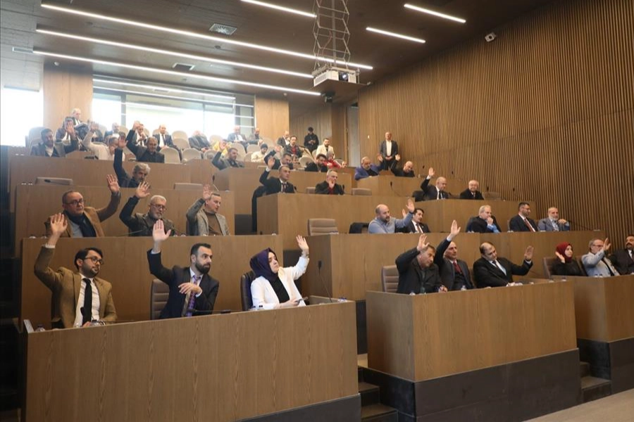 Bursa İnegöl'de yılın ilk meclis toplantısı yapıldı 