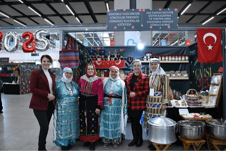 Balıkesirli kadınların el emeği ÇARŞI 2025’te hayat buldu 