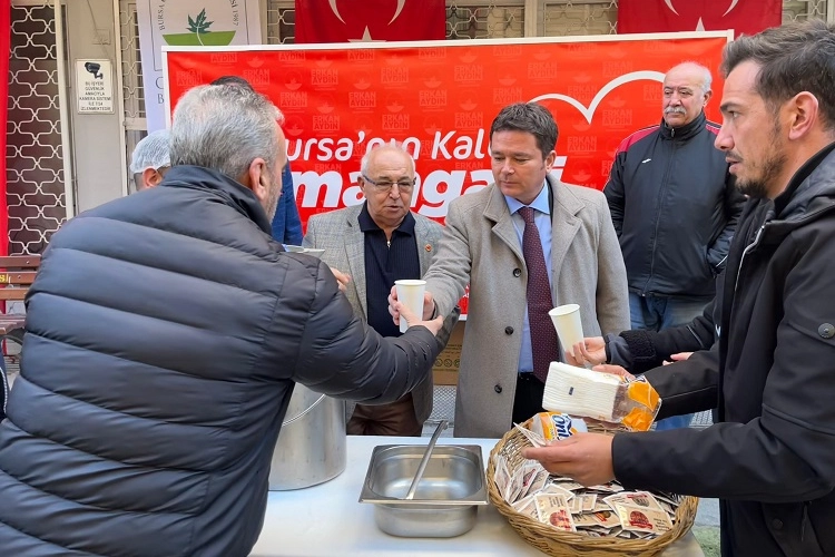 Erkan Aydın’dan Bursa Osmangazi mahallelerine ziyaret 