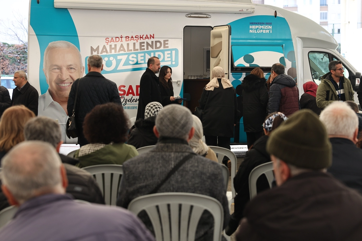 Bursa Nilüfer'de yılın ilk buluşması Altınşehir'de 