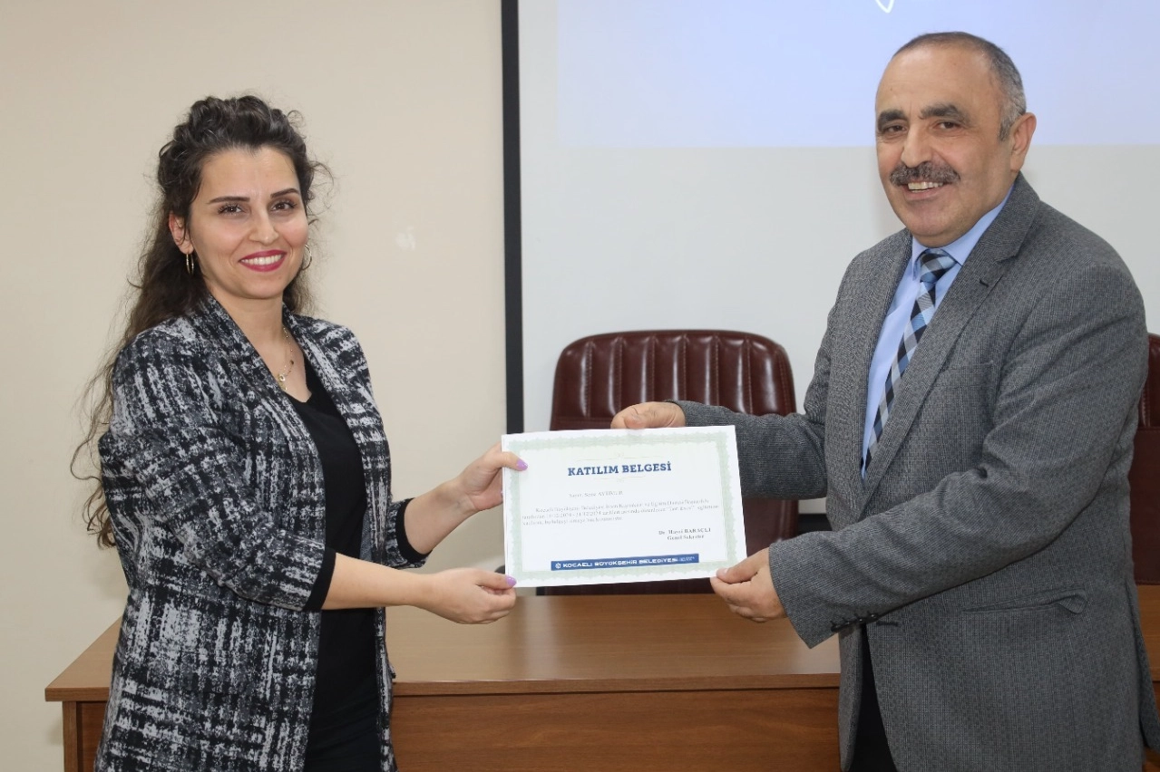 Kocaeli Büyükşehir'de eğitimler hız kesmiyor 