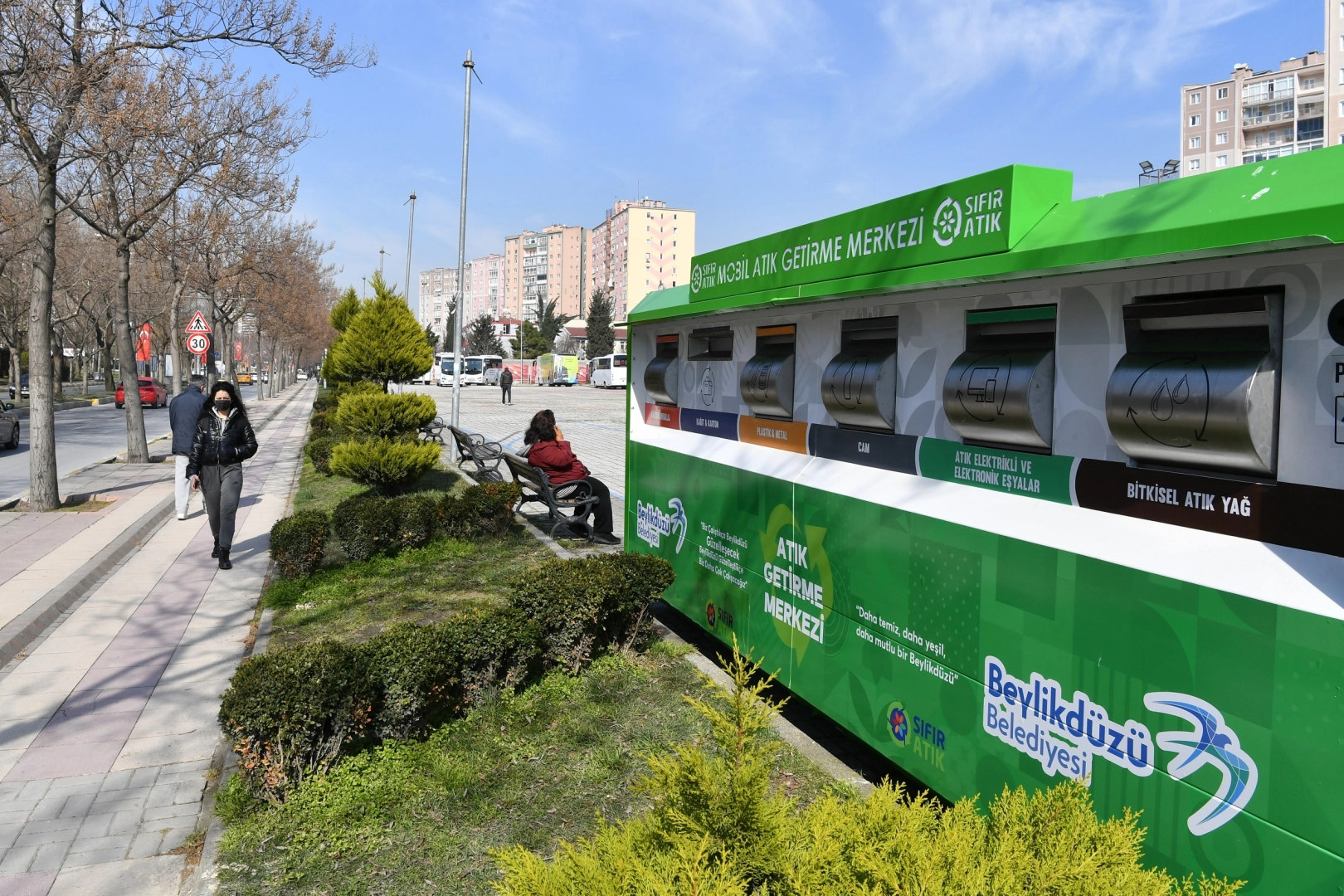 İstanbul Beylikdüzü çevre dostu kent için çalıştı 
