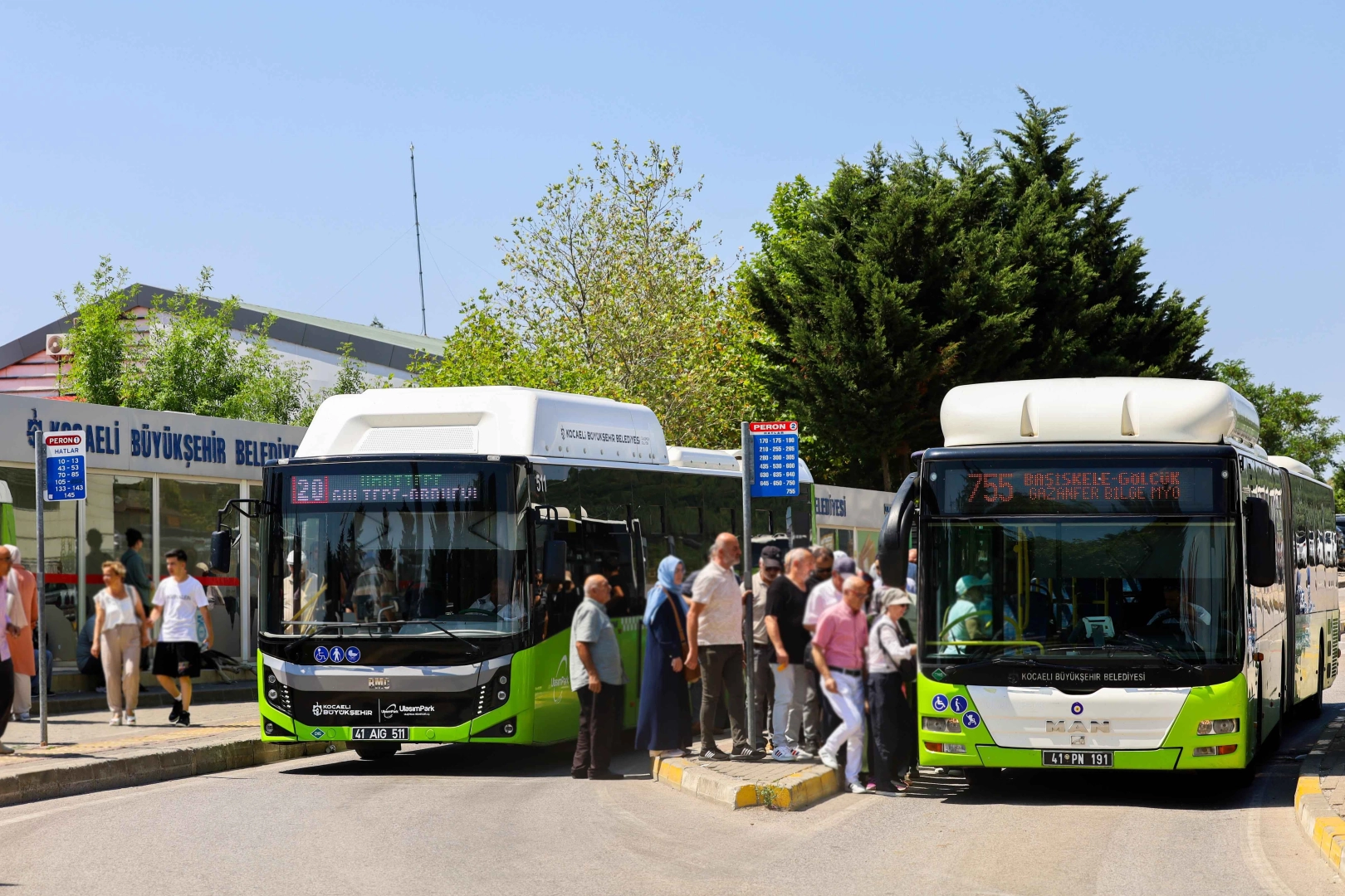 Kocaeli'nin otobüsleri 51 milyon yolcu taşıdı 