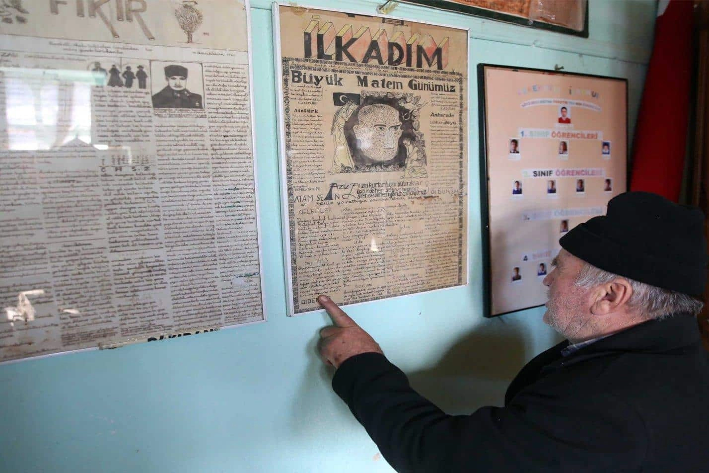 Kastamonu'da 87 yıl önce hazırlanan duvar gazeteleri tarihe ışık tutuyor 