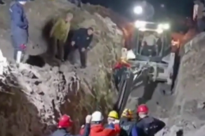 Amasya'da sondajda göçük: 2 ölü 