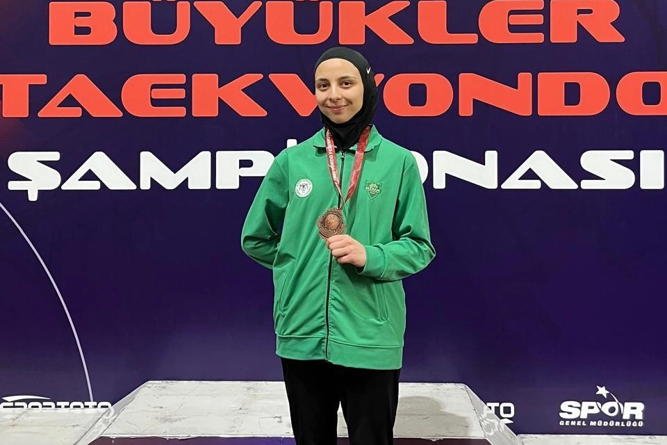 Meram'ın milli gururu Türkiye üçüncüsü oldu 