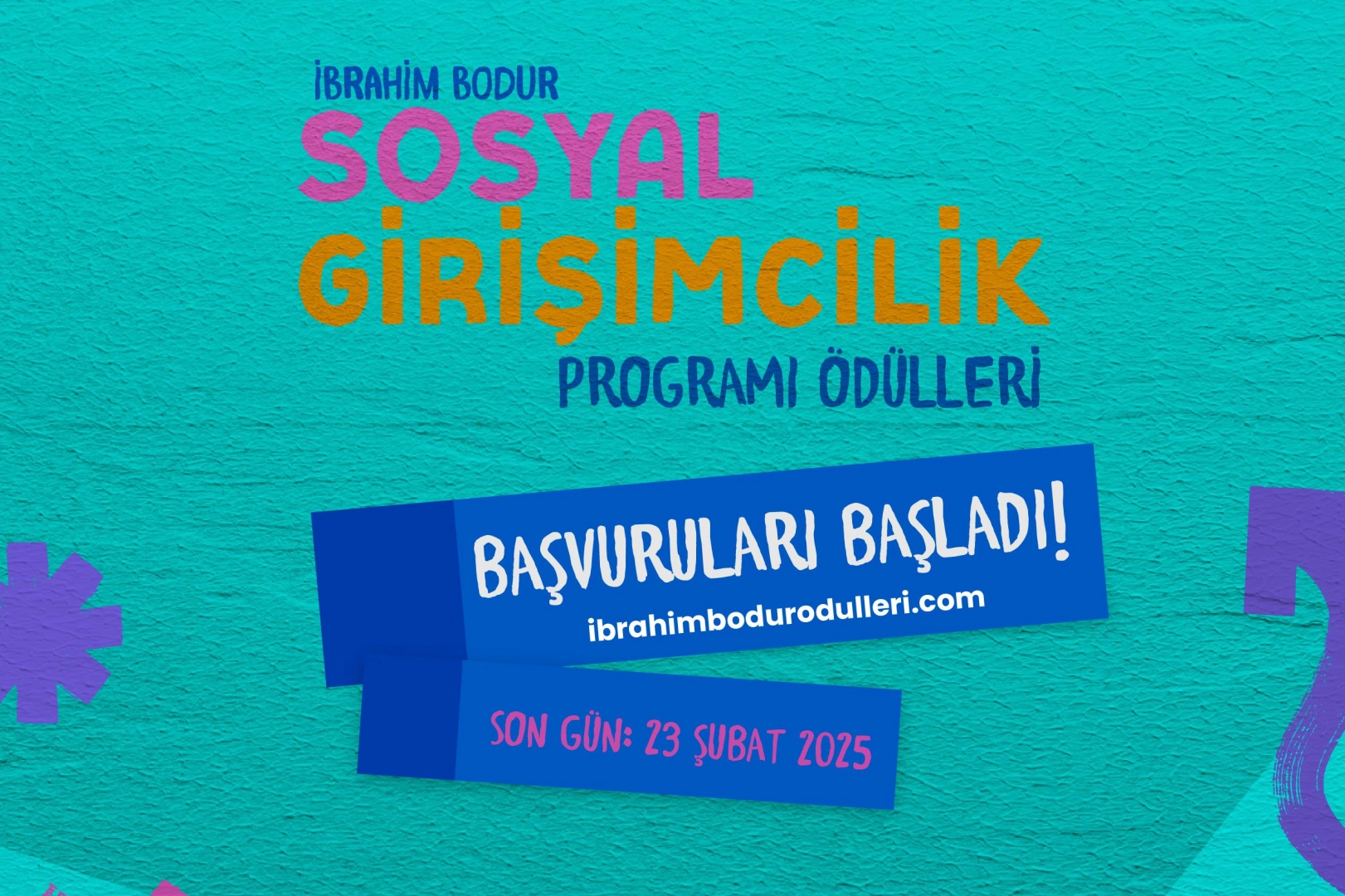 Sosyal Girişimcilik başvurularında son gün 23 Şubat 