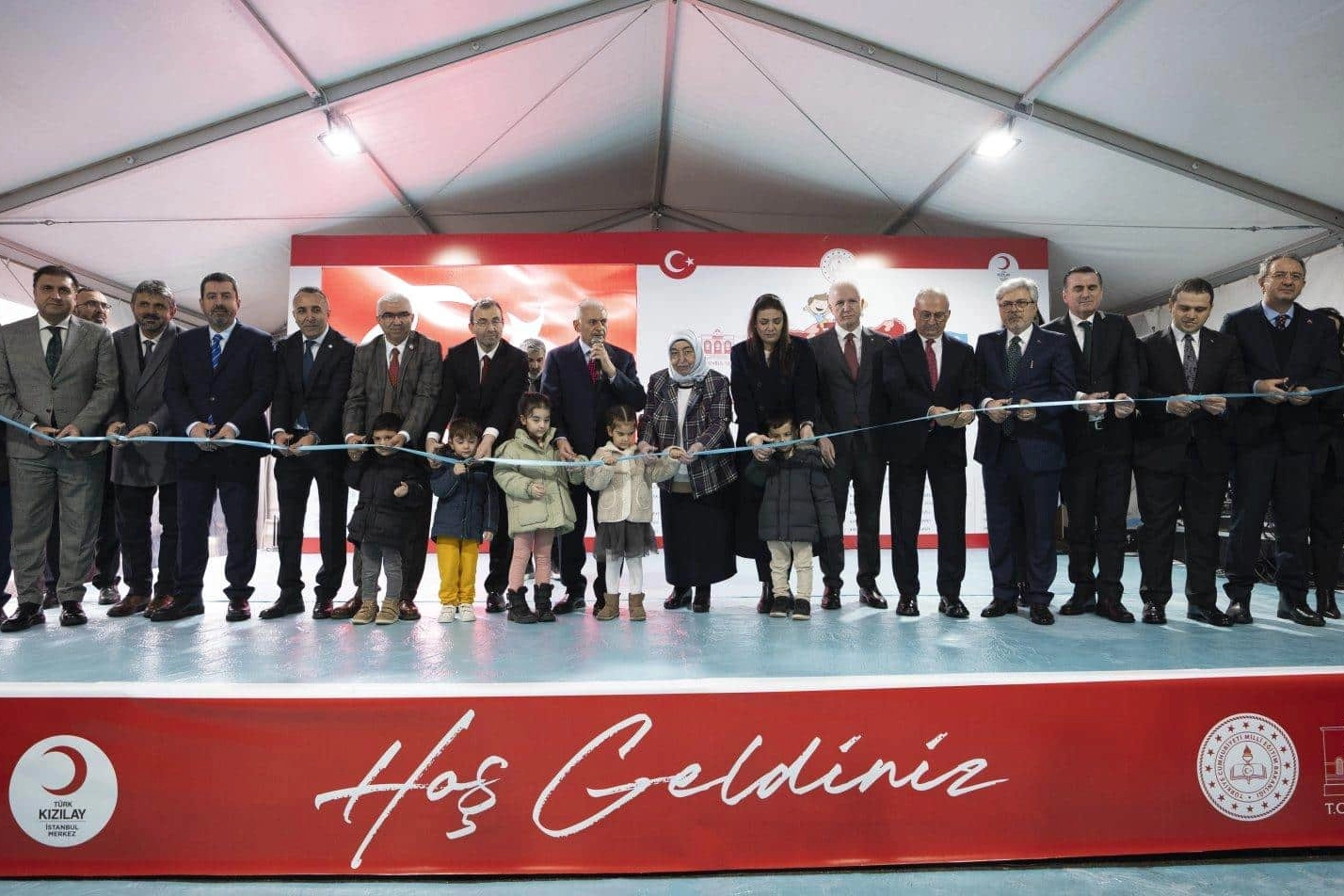 İstanbul'da Tunalar Kızılay Anaokulu törenle açıldı 