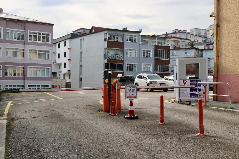Ordu'nun otopark ihtiyacına Valilik katkısı 