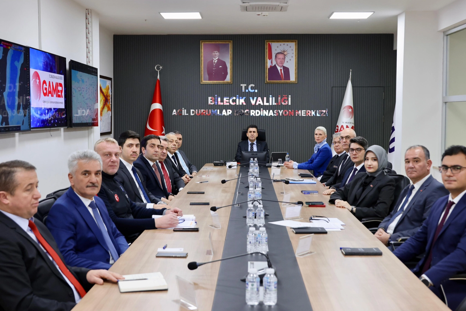 Bilecik'te GAMER İzleme ve Değerlendirme Koordinasyon Kurulu toplantısı gerçekleştirildi 