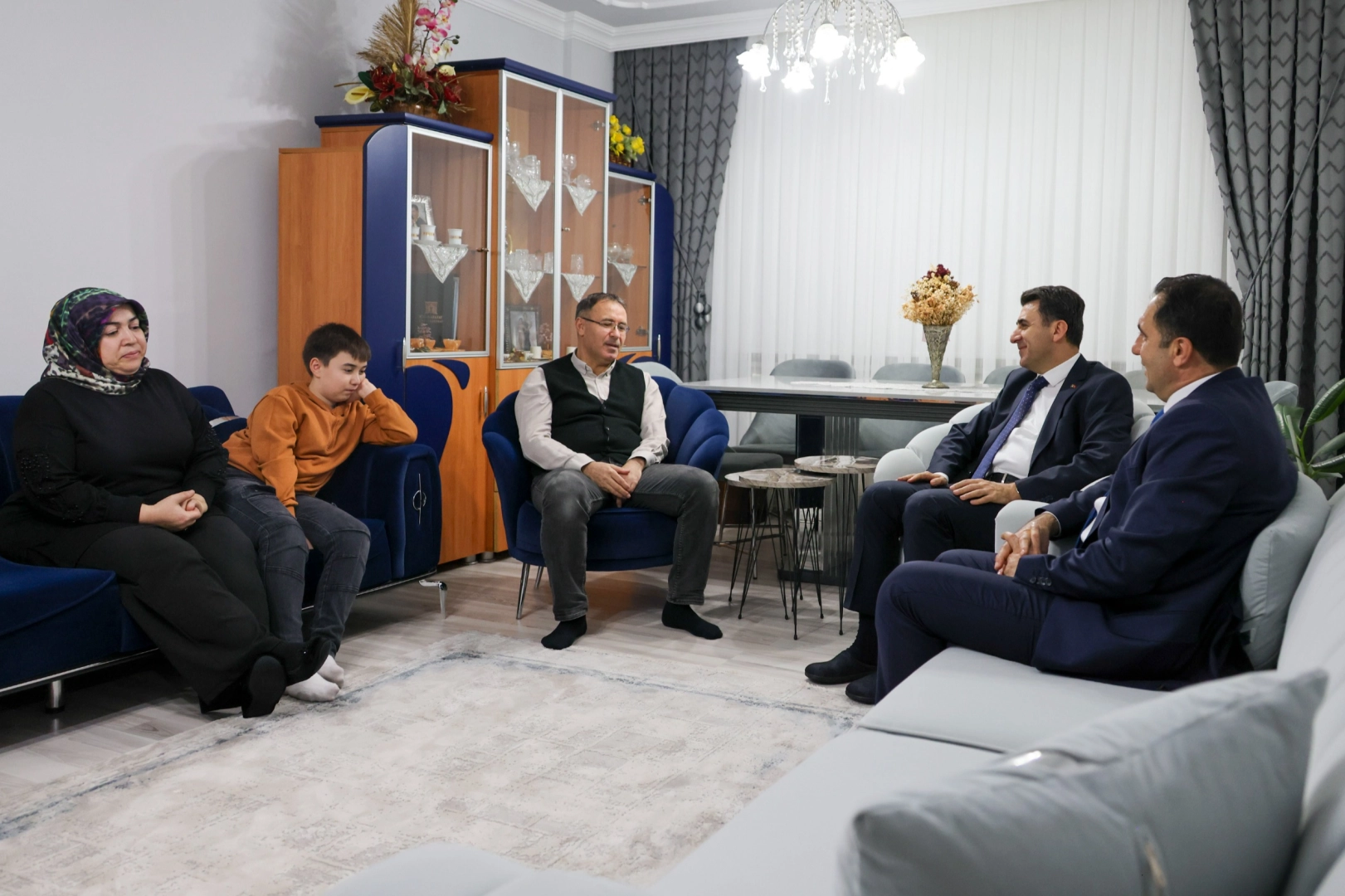 Bilecik'te Vali Aygöl gazileri yalnız bırakmıyor 