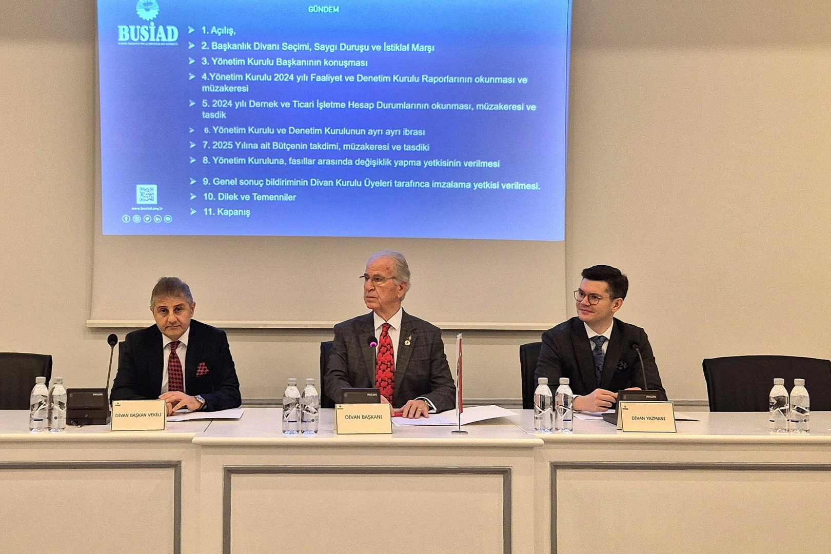 BUSİAD'da mali genel kurul tamamlandı 