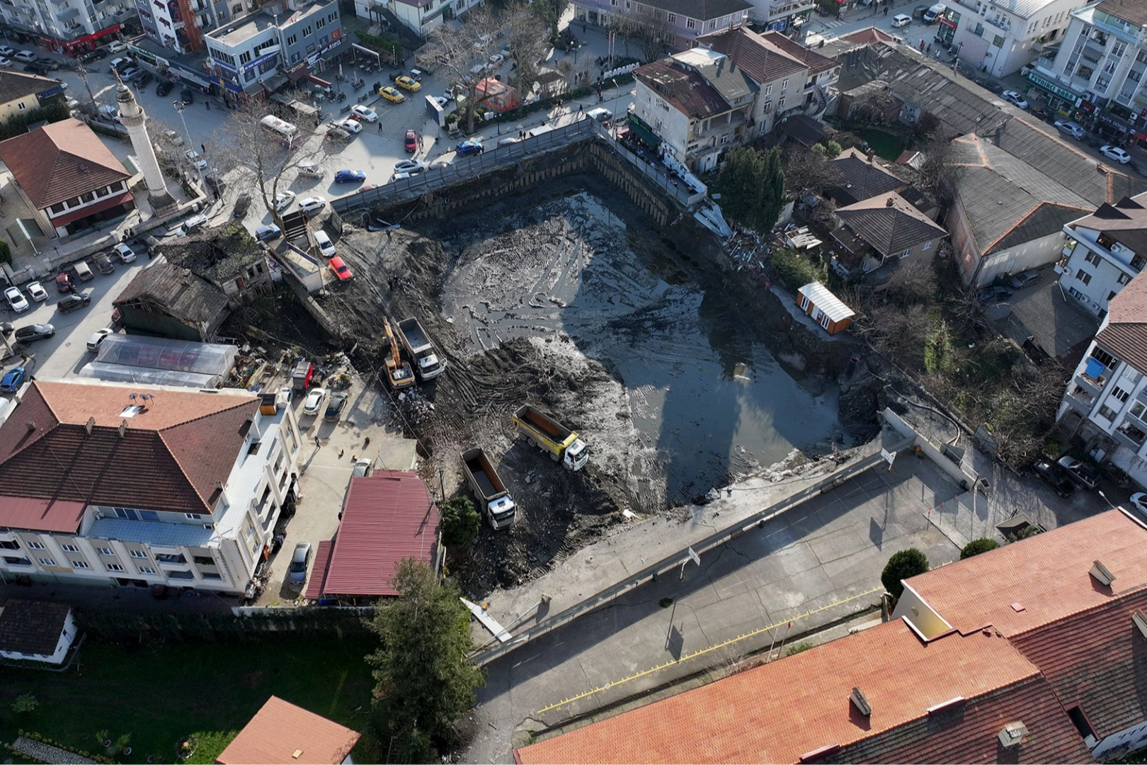 Sakarya Sapanca'da zemin iyileştirme çalışmaları tamamlandı 