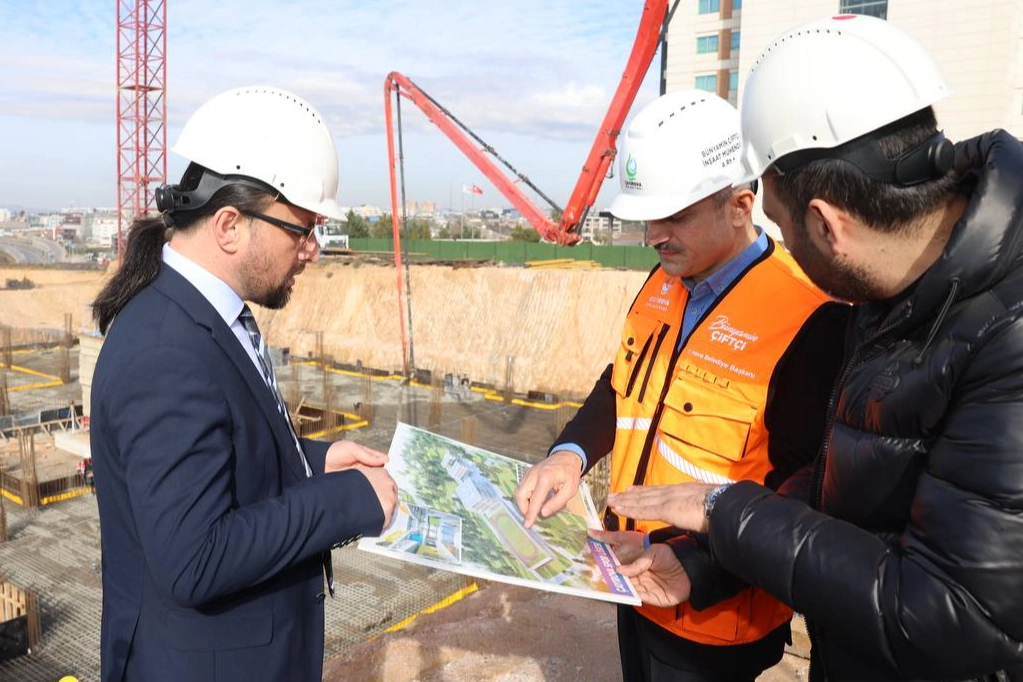 Kocaeli'de Çayırova Spor Lisesi inşaatı devam ediyor 