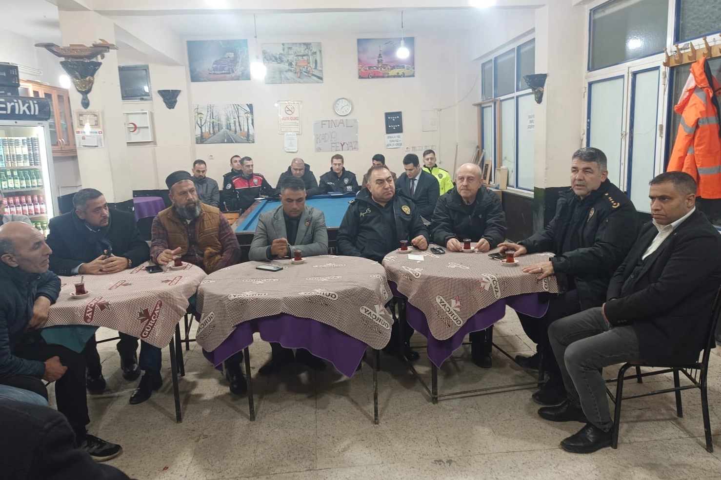 Edirne Keşan'da güvenlik 'Yenimescit Mahallesi'nde konuşuldu 