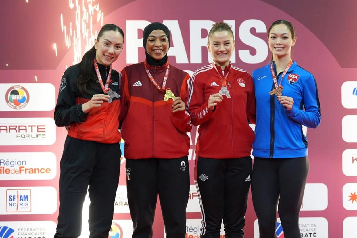 Kağıtsporlu iki 'Milli' Paris kürsüsünde 