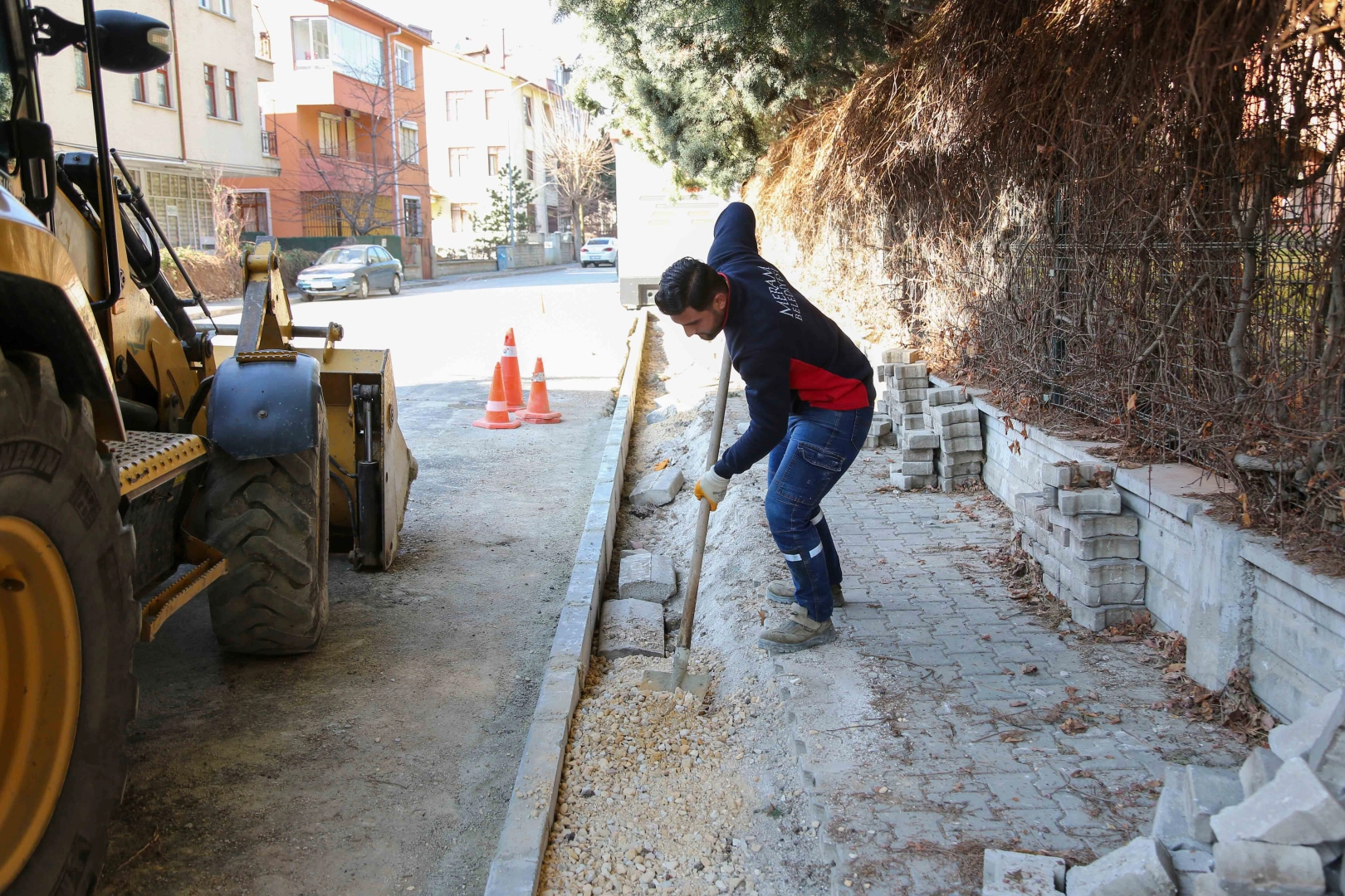 Konya Meram'da sıcak havalar fırsata dönüştü 