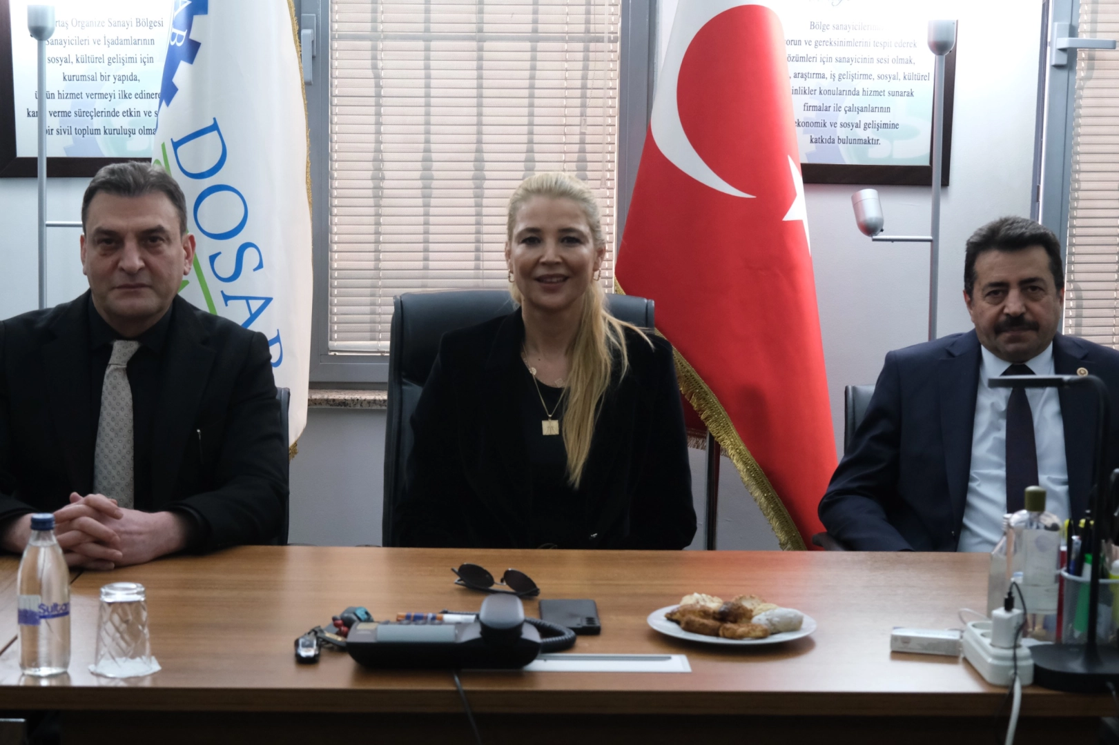 DOSABSİAD, MHP heyetini ağırladı 