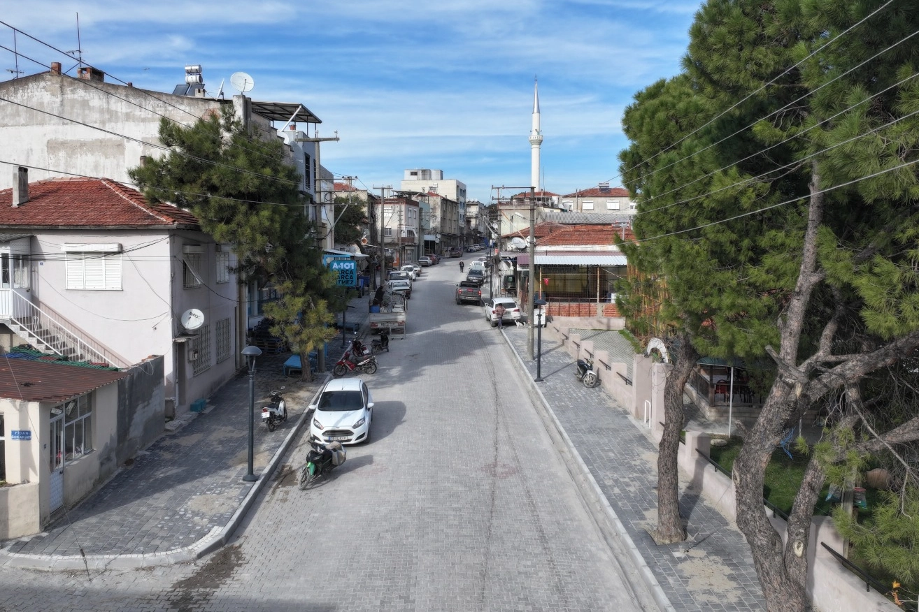 Manisa Zeytinliova’nın sokakları yenilendi 