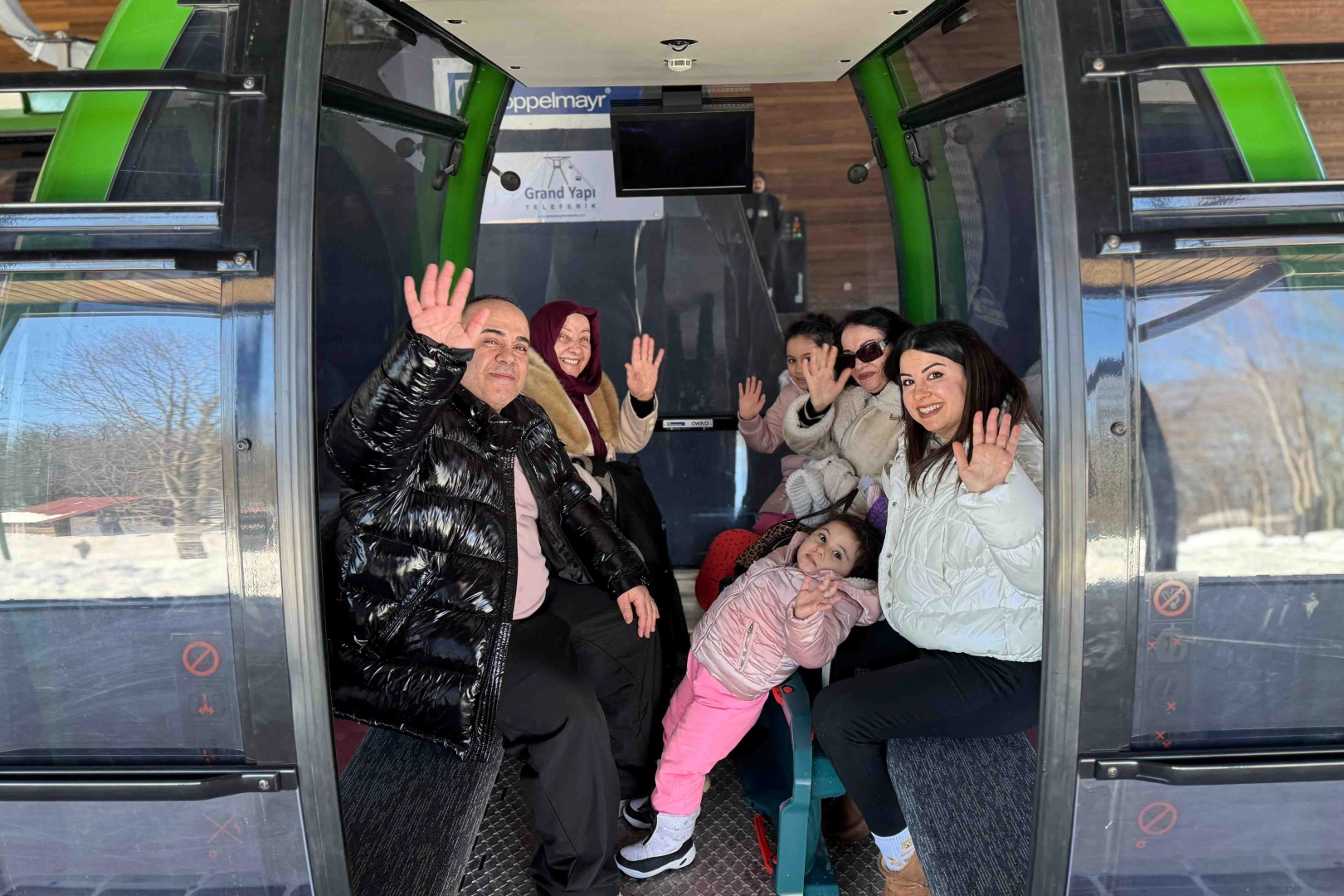 Kartepe Teleferiği’nde tatil yoğunluğu 