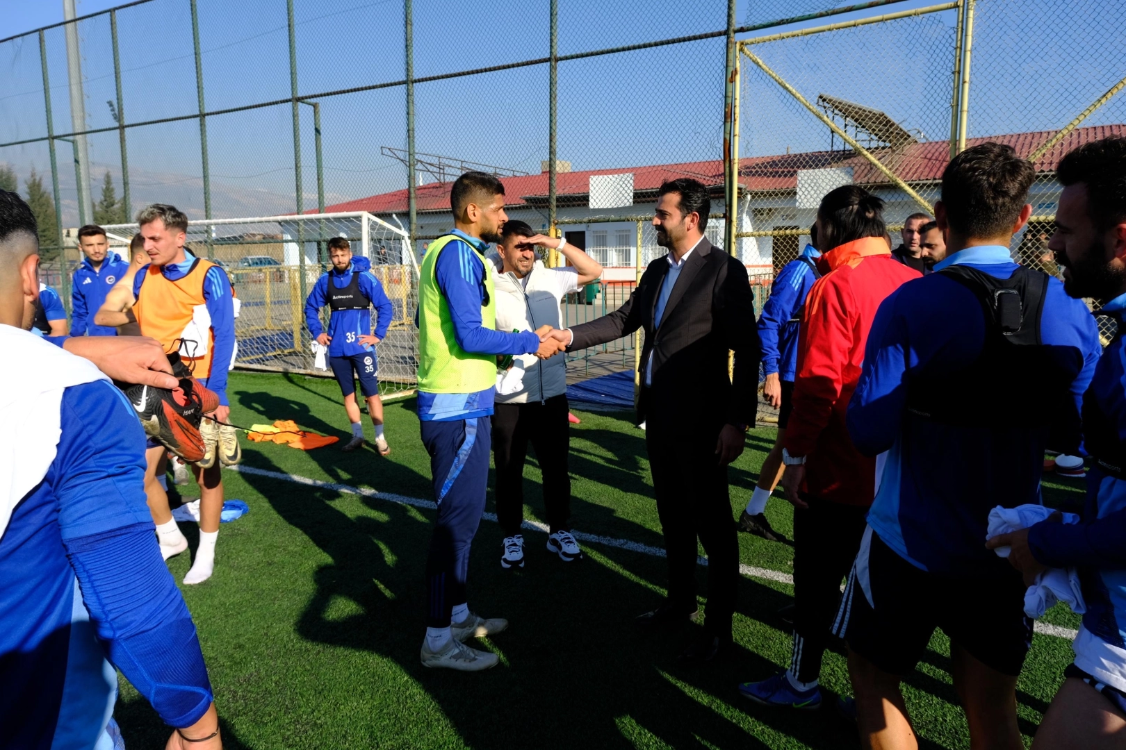 Başkan Gedemenli’den Akedaş Kahramanmaraş İstiklalspor’a moral ziyareti 