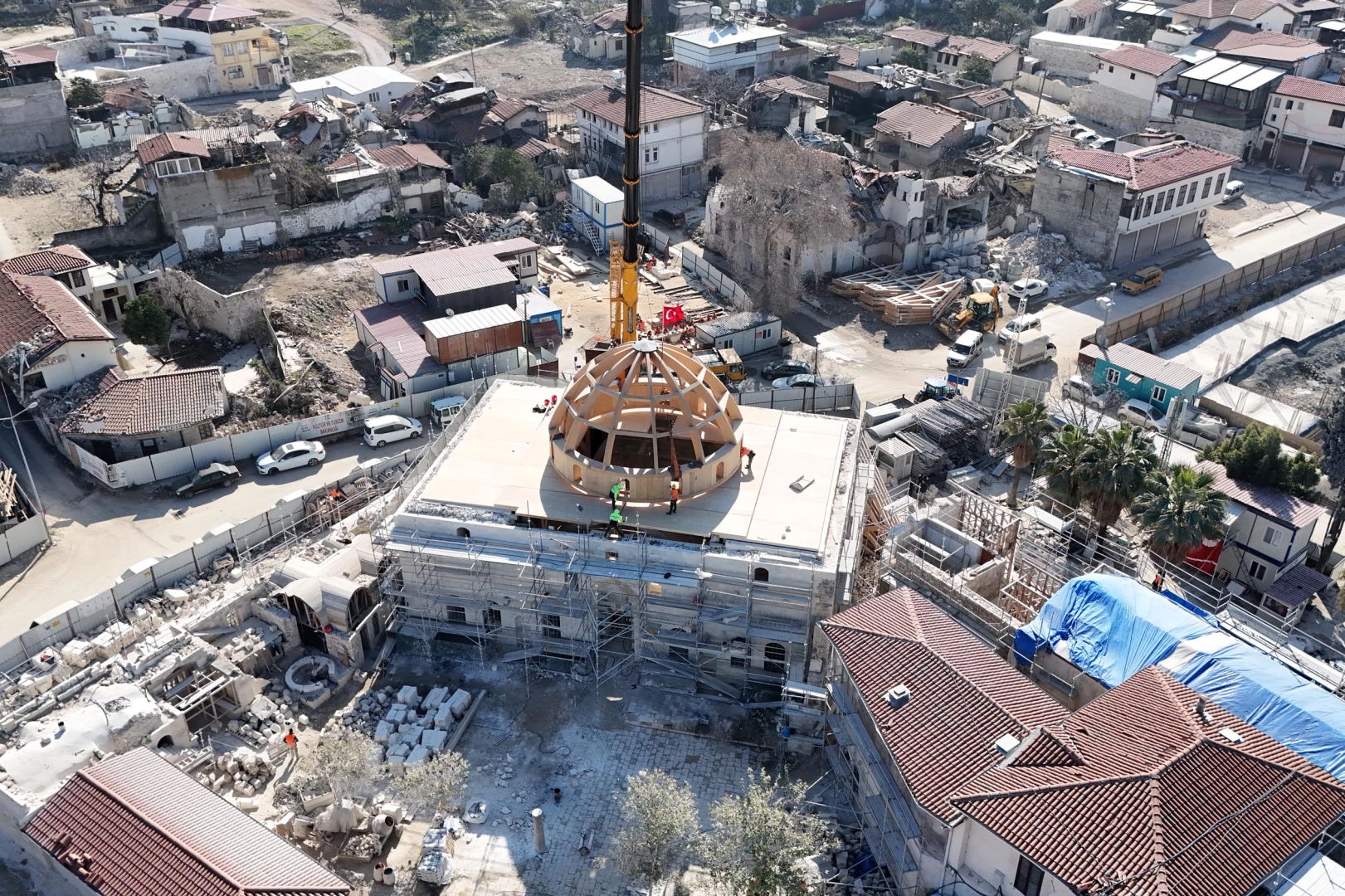 Anadolu'nun ilk camisi ayağa kalkıyor 