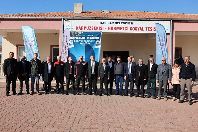 Kayseri Büyükşehir'den manda desteği 