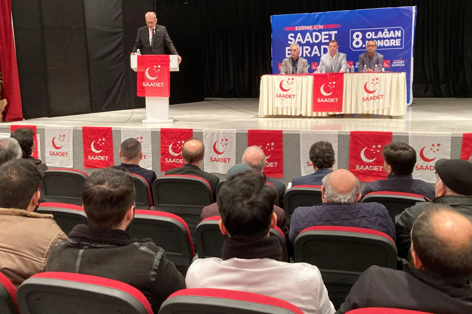 Saadet Partisi’nde Ahmet Köseler güven tazeledi 