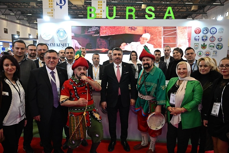 EMITT Fuarı'nda Bursa rüzgarı 