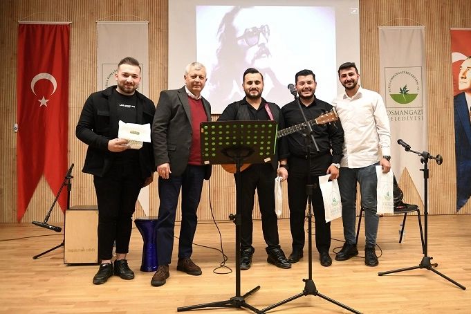 Bursa Osmangazi Belediyesi Cem Karaca’yı andı 