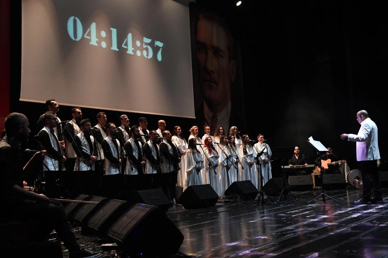 Antakya Medeniyetler Korosu’ndan Osmangazi'de duygu dolu konser 