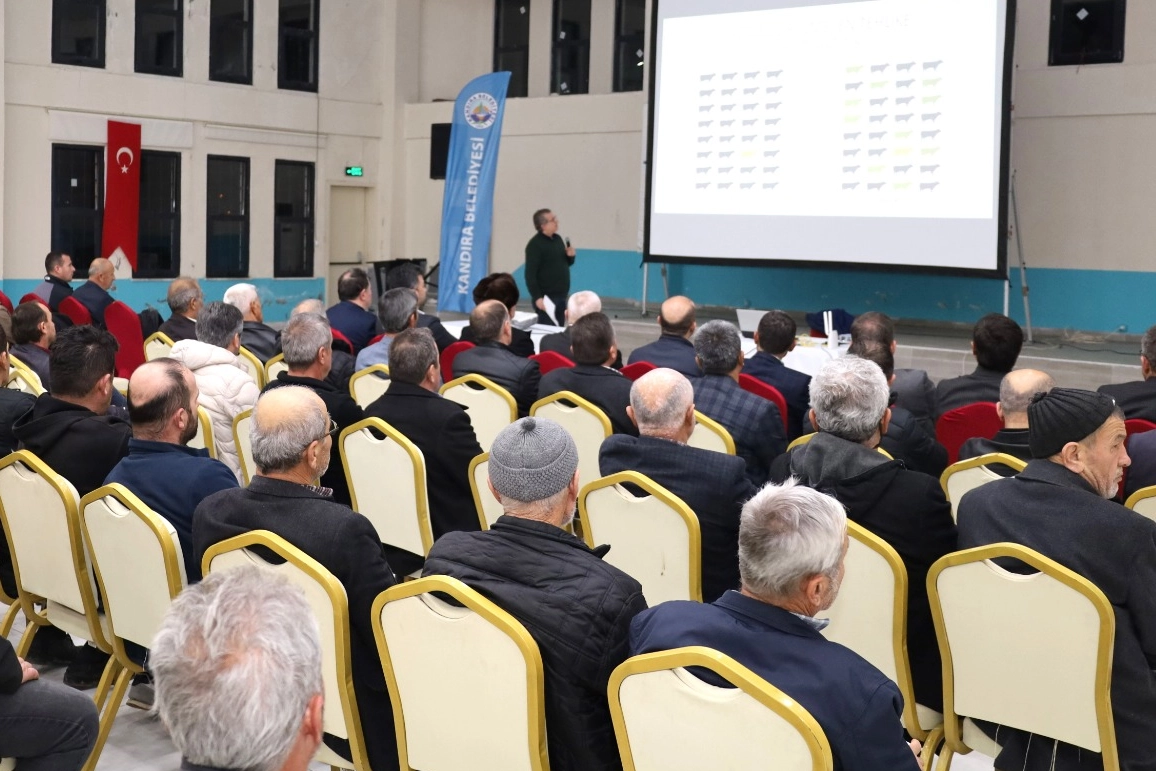 Kocaeli'de çiftçiler bilgilendirildi 