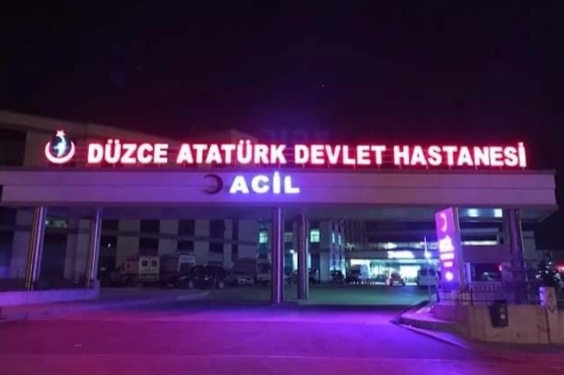 Düzce'de kanlı gece! 1 ölü 