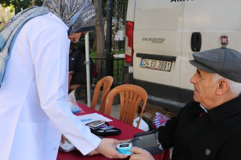 Manisa'da solunum testi yapıldı 