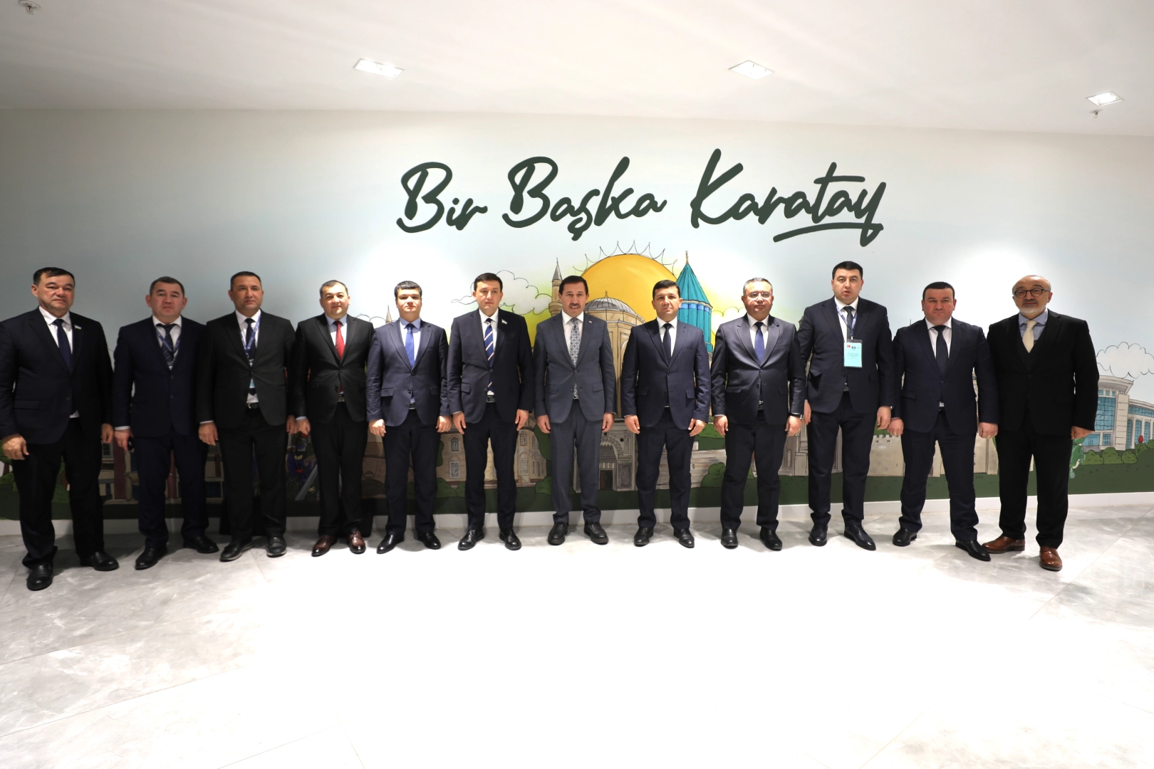 Özbekistanlı heyetten Başkan Kılca’ya ziyaret 