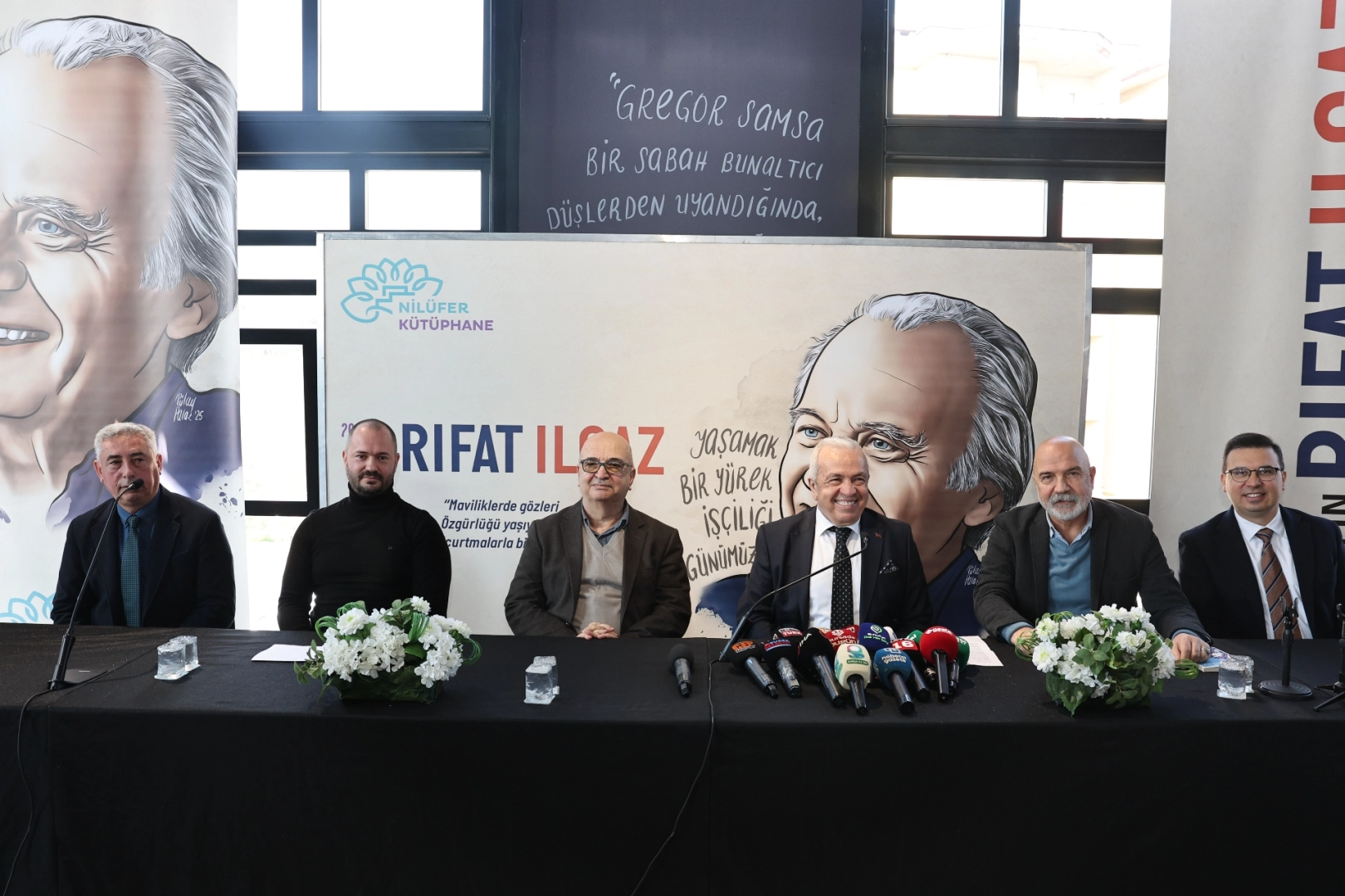Bursa Nilüfer’de yılın yazarı Rıfat Ilgaz! 