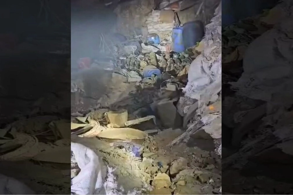 Pençe Kilit'te teröristlere ait bir mağara imha edildi 