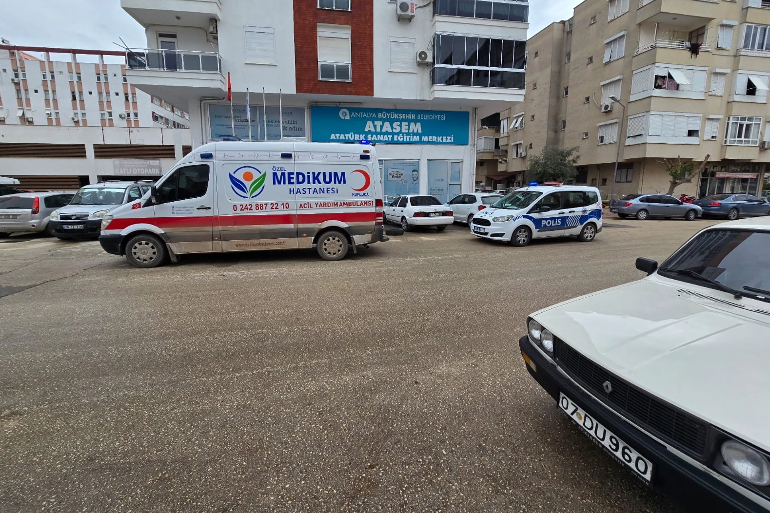 Antalya Kumluca'da trafik kazası : 1 yaralı 