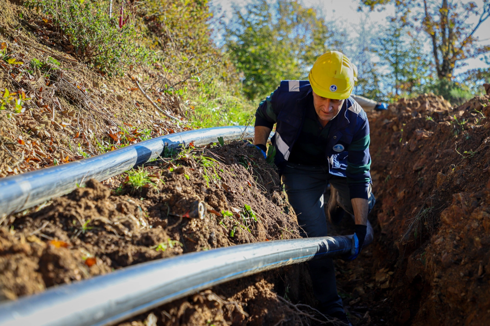 Sakarya'da 6 bin 500 metrelik yeni içme suyu hattı 