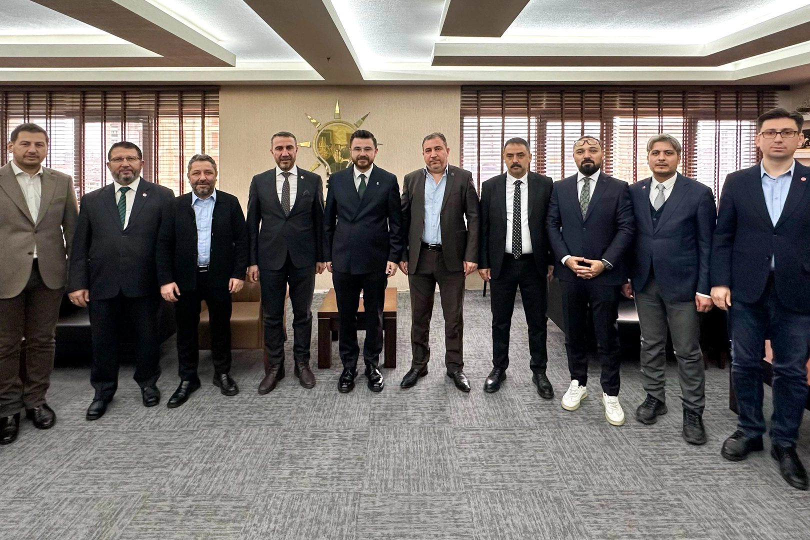 Kayseri Saadet'ten AK Parti'ye ziyaret 